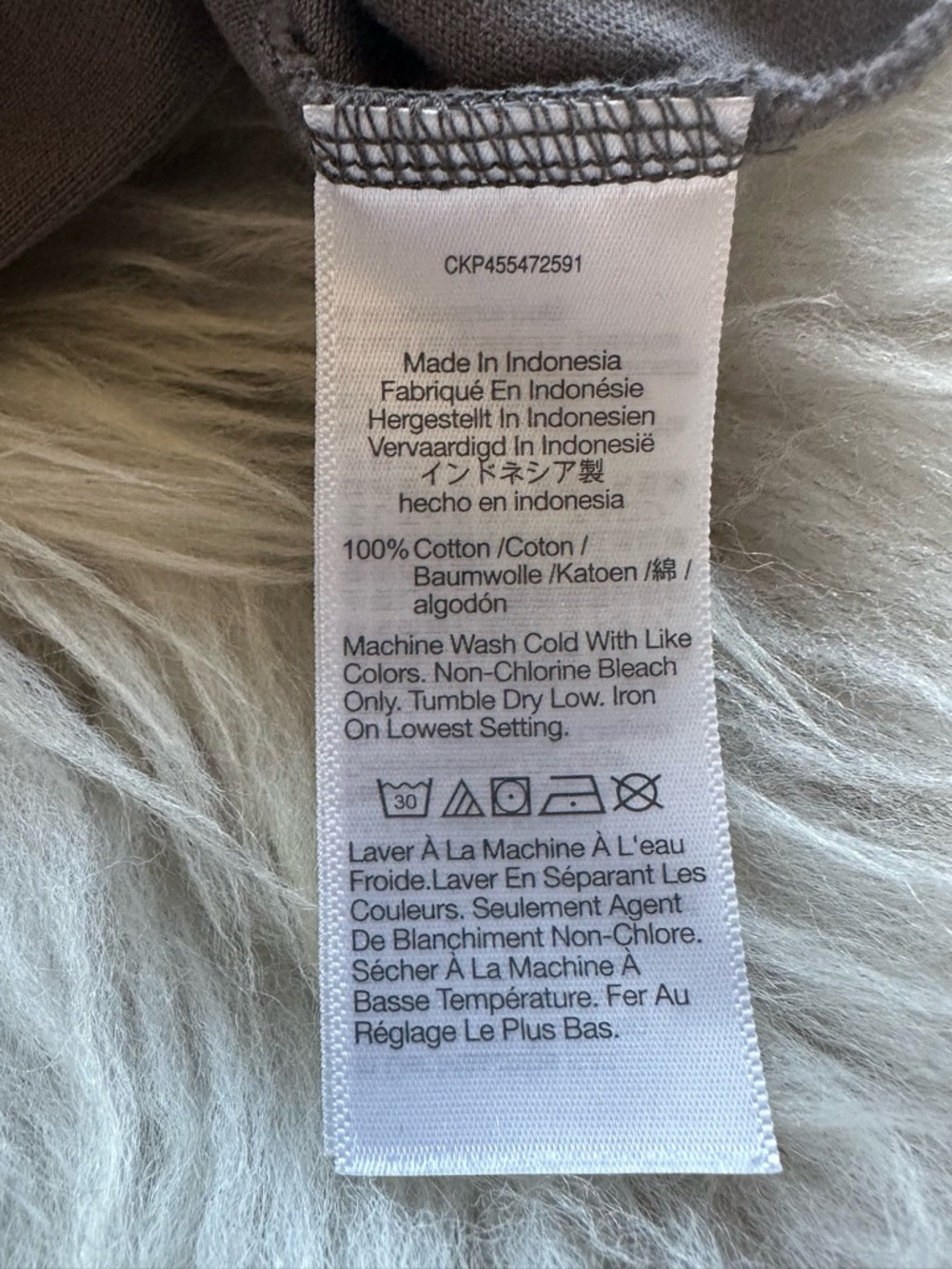 Madewell Gray Cotton Maxi T Shirt Dress Women’s Medium Casual Minimalist - Picture 6 of 6
